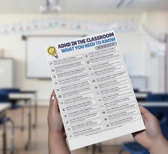 10 Tips to Help Teachers Understand ADHD